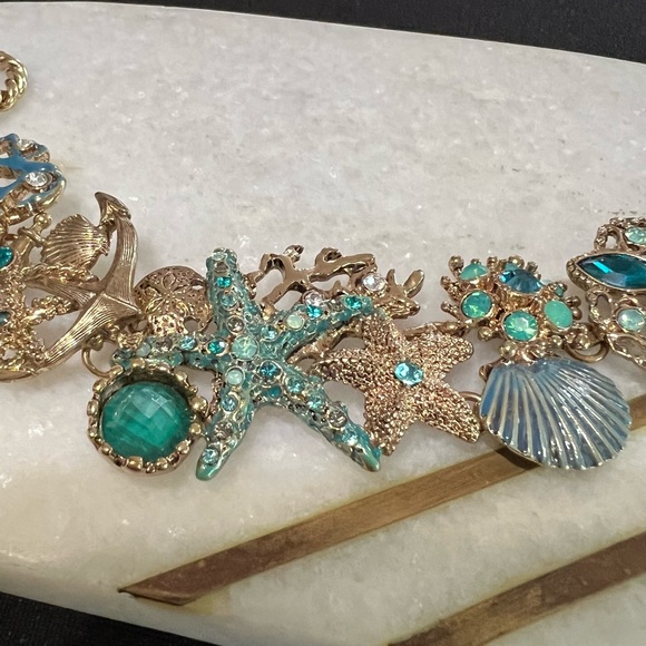 Blue Starfish Ocean Braclet - Picture 6 of 7